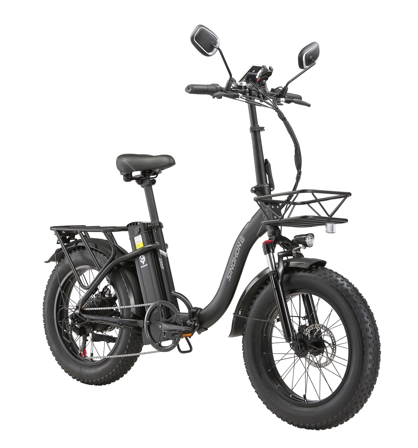 E-Bike, 750-W-Motor, 48-V-15-Ah-Akku, 20 Zoll, Höchstgeschwindigkeit 45 km