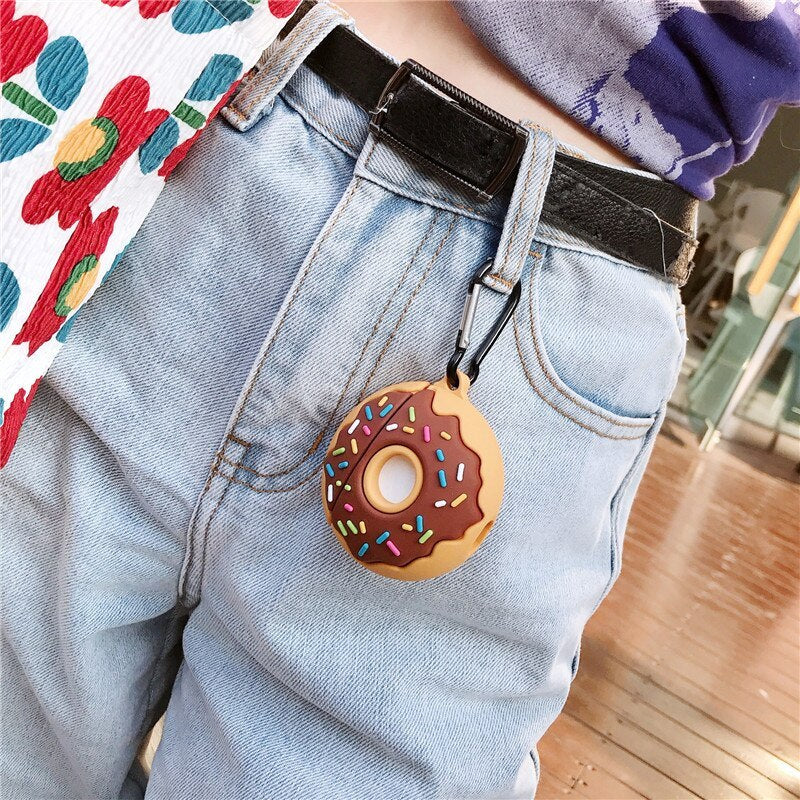 Kompatibel mit Apple, Donuts Case Airpods Pro Silikon