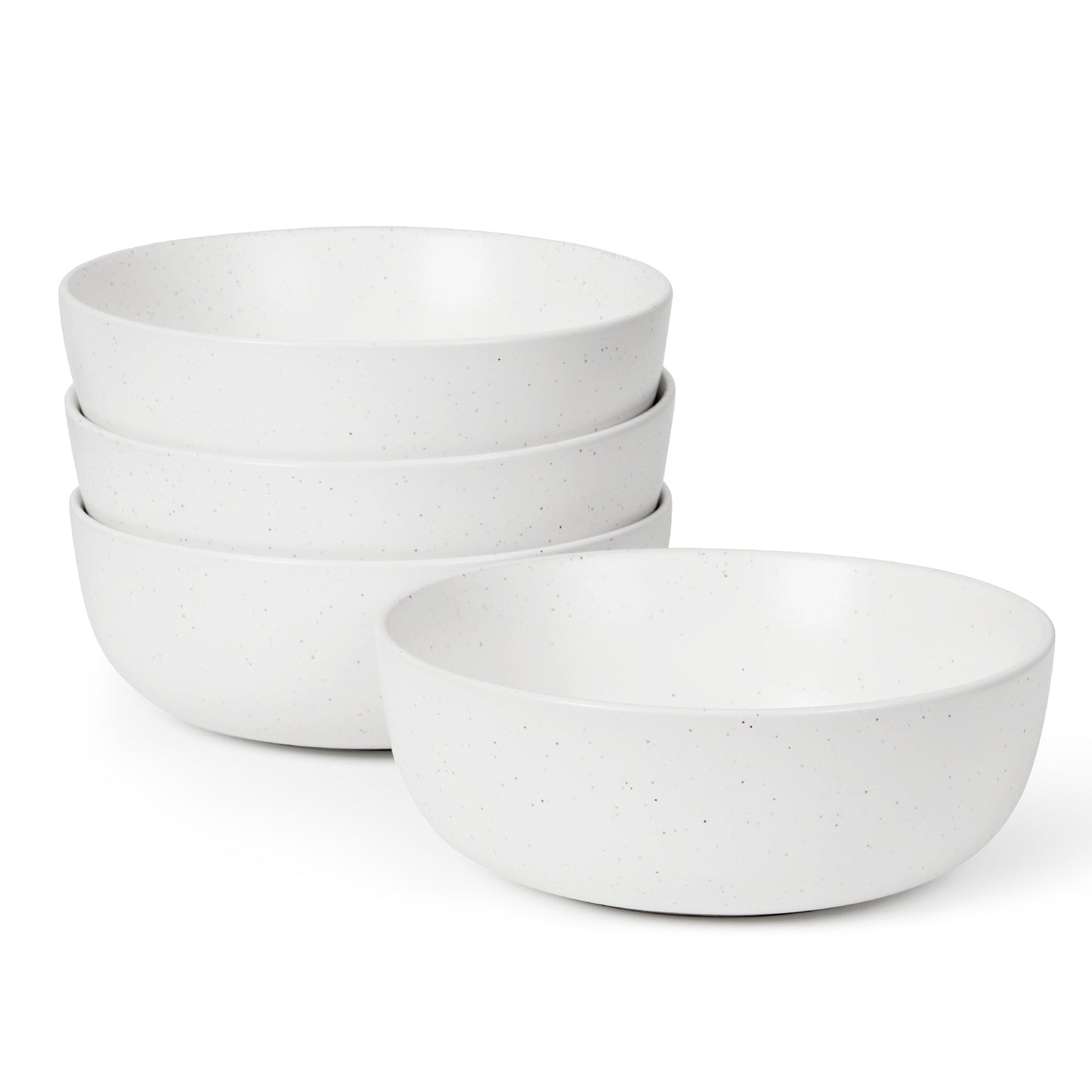 Ceramic Bowls For Kitchen, 27oz Bowl Set Of 4 For Cereal, Salad, Pasta, Soup, Dessert, Serving Dishwasher, Microwave And Oven Safe