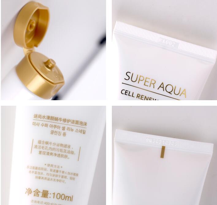 Schäumendes mildes Schnecken-Gesichtsreinigungsmittel