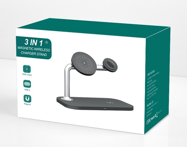 Chargeur sans fil magnétique 3 en 1