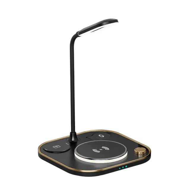 4-in-1-Wireless-Ladepad mit Lampe