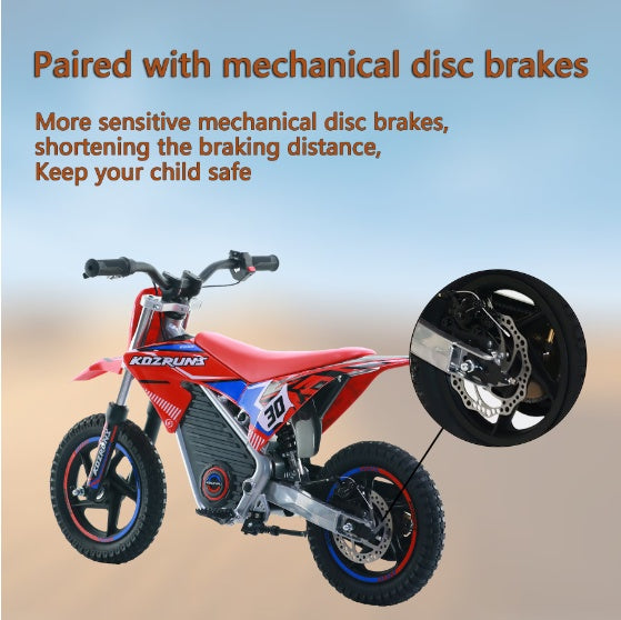 Offroad-Rennen für Kinder von 3 bis 6 Jahren