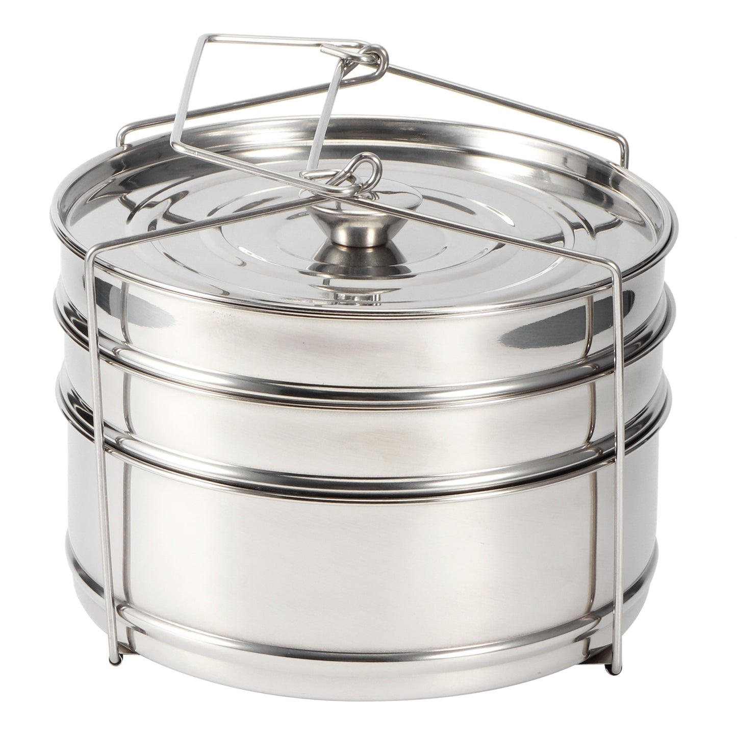 Stackable 3 Tier Stainless Steel Steamer Cooker Pot Set Cook Food Pressure Pot Accessories