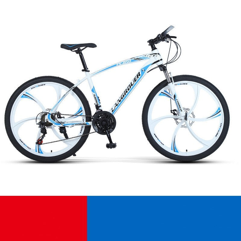 Stoßdämpfendes Fahrrad Outdoor-Fahren mit variabler Geschwindigkeit Cross-Country