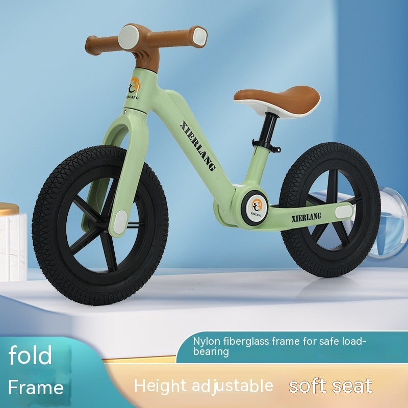 Children's Pedal-free Balance Foldable Kids Balance Bike