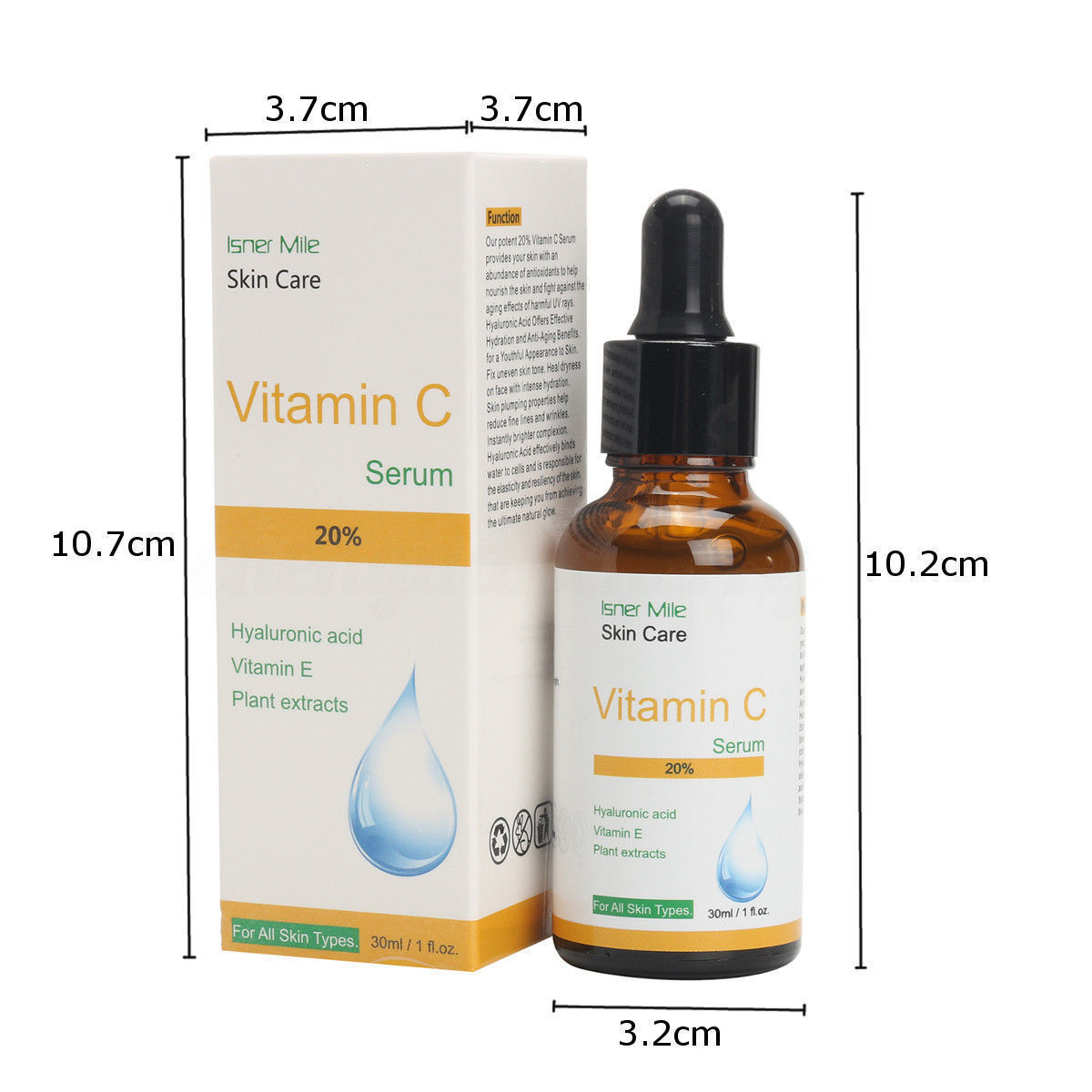 Vitamin C unverdünnte Hautpflegeprodukte