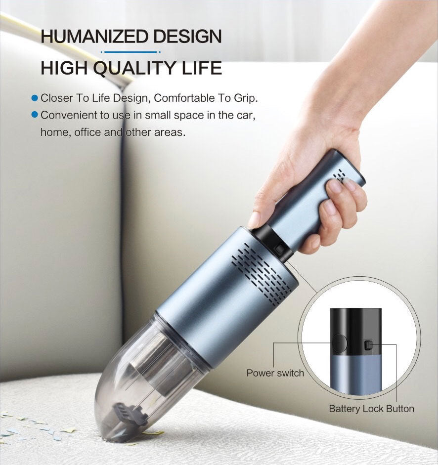 Heavy Duty Led Handheld Vacuum Cleaner