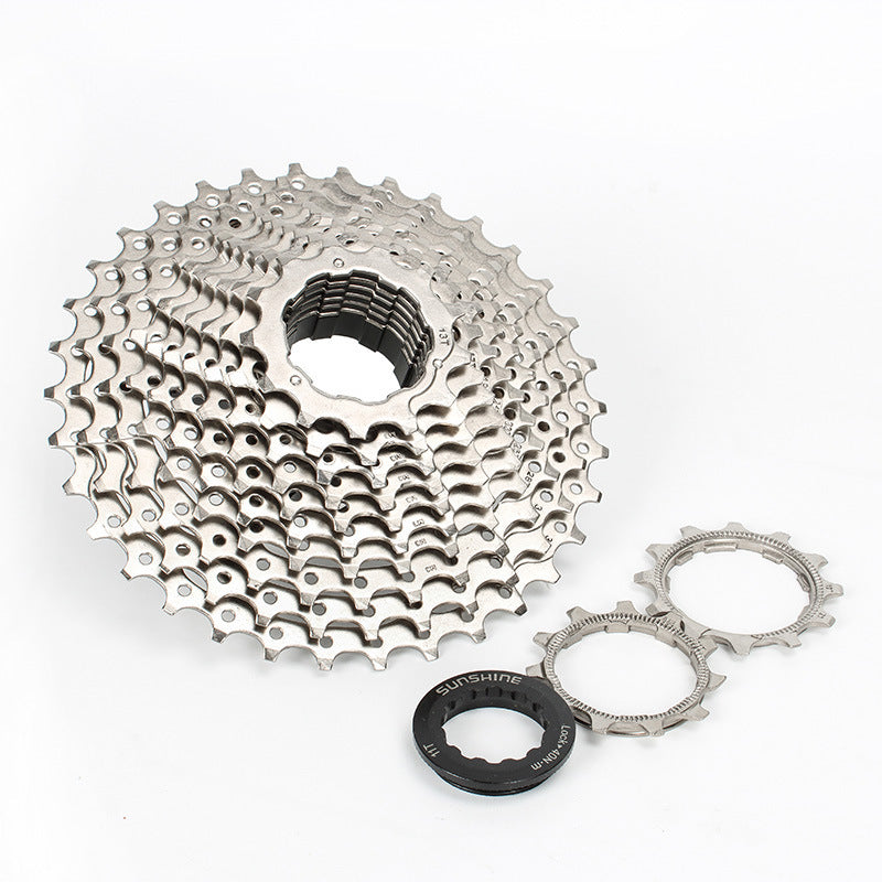 Road bike flywheel cassette