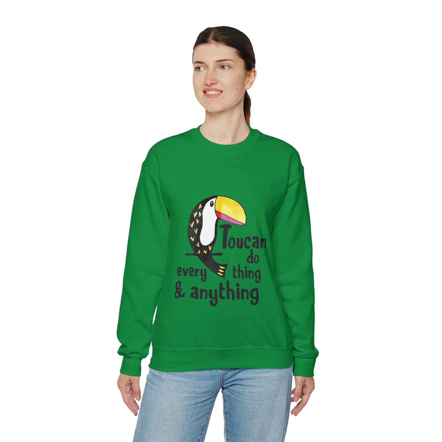 Unisex-Sweatshirt mit Rundhalsausschnitt 