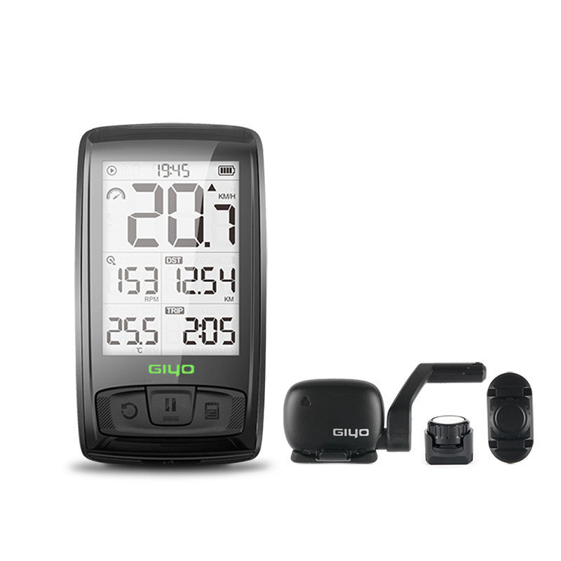 Speedometer for wireless road bike