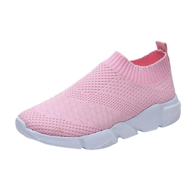 Outdoors Adults Trainers Running Shoes Woman Sock Footwear Sport Athletic Unisex Breathable Mesh Female Sneakers