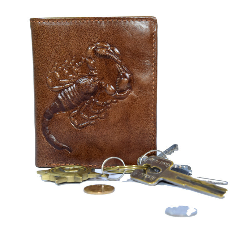 Men's Scorpion Wallet Retro Short Business Wallet