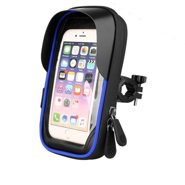 Compatible with Apple, Bicycle Motorcycle Phone Holder Waterproof Case Bike Phone Bag For Iphone Xs 11 Samsung S8 S9 Mobile Stand Support Scooter Cover