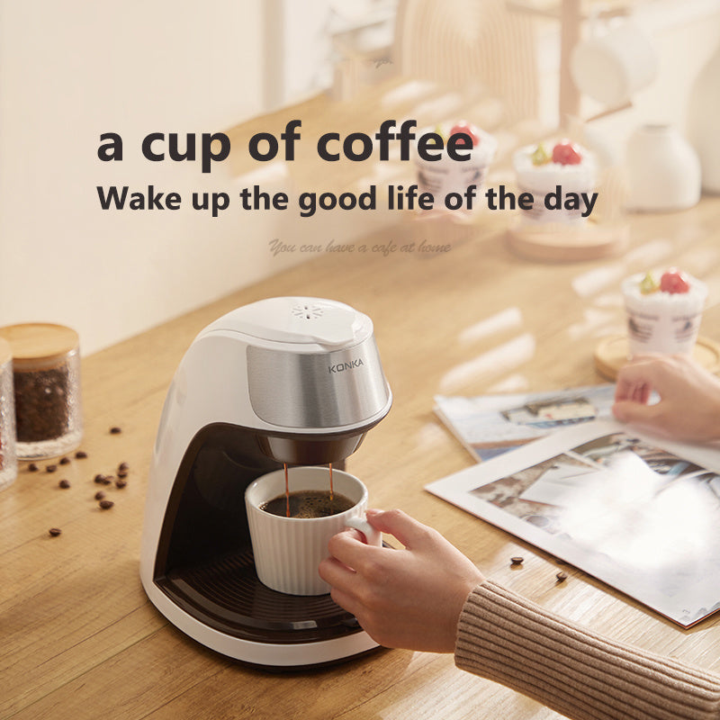 Coffee Machine Fully Automatic Home Office Mini American Small Portable Coffee Maker