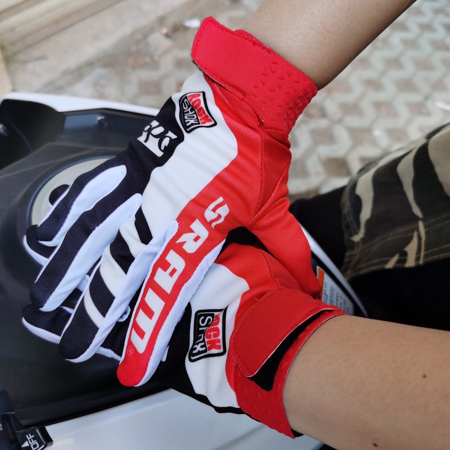 Racing Gloves For Motorcycles And Bicycles