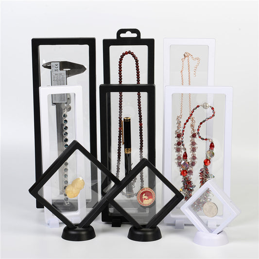 Beads Jewelry Gift Badge Crafts Display Plastic Packaging Box