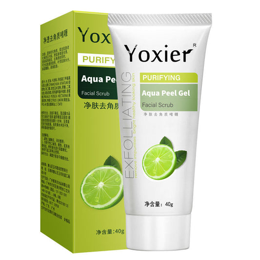 Exfoliating Facial Scrub, Exfoliating Gel Moisturizing