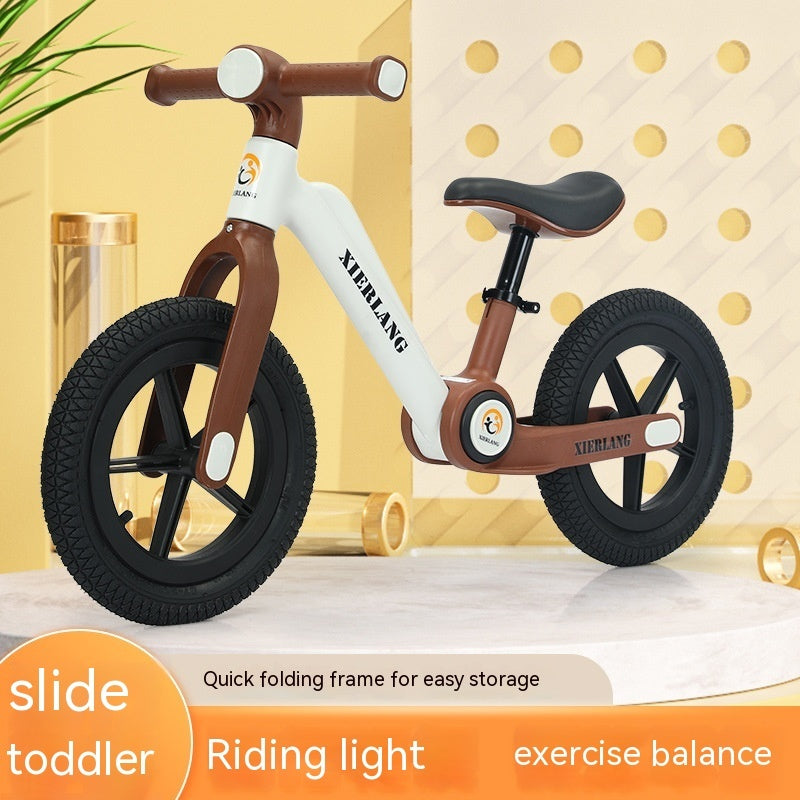 Children's Pedal-free Balance Foldable Kids Balance Bike