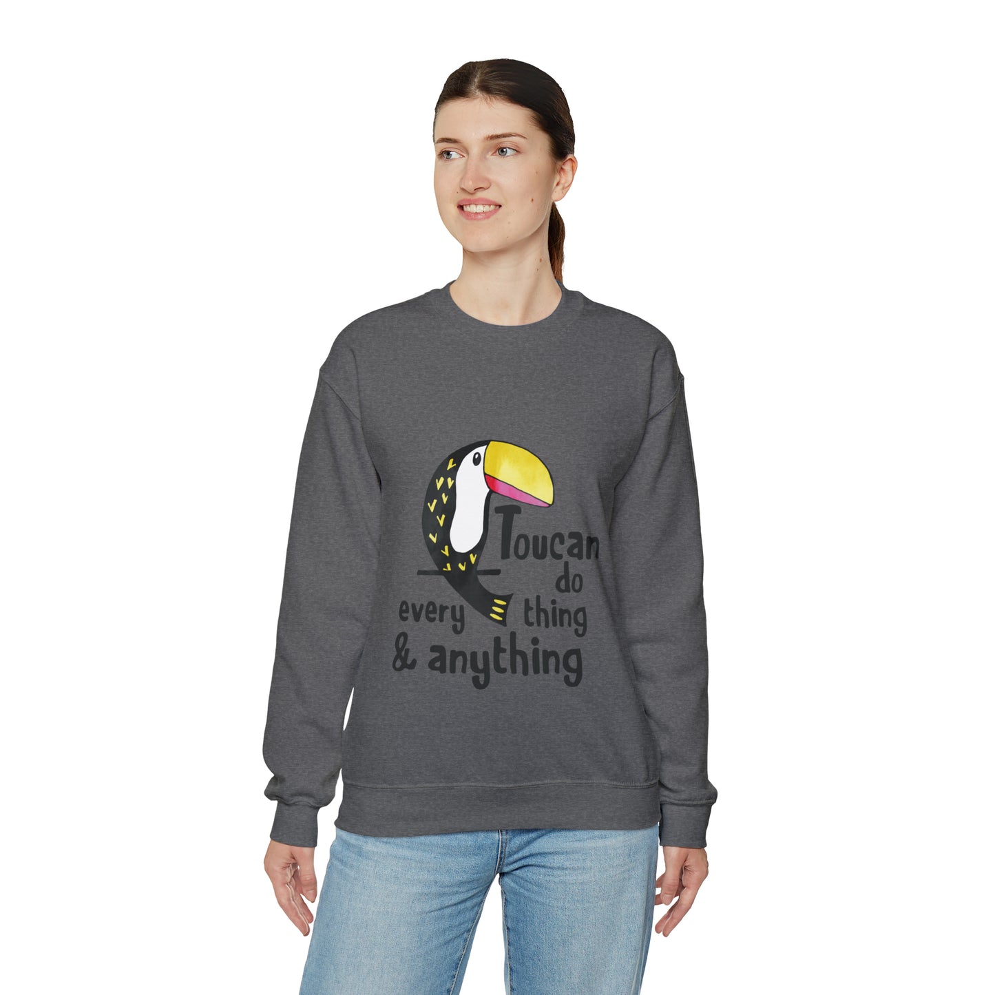 Unisex-Sweatshirt mit Rundhalsausschnitt 