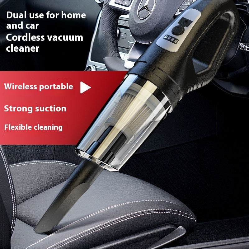 Car Cleaner Dual Use In Car And Home Small Rechargeable Handheld Powerful Sofa Vacuum Cleaner