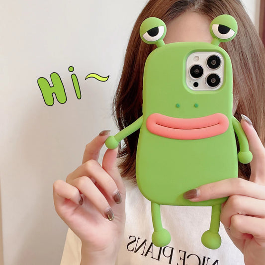 Cartoon Cute Shockproof Bumper Cover for iPhone