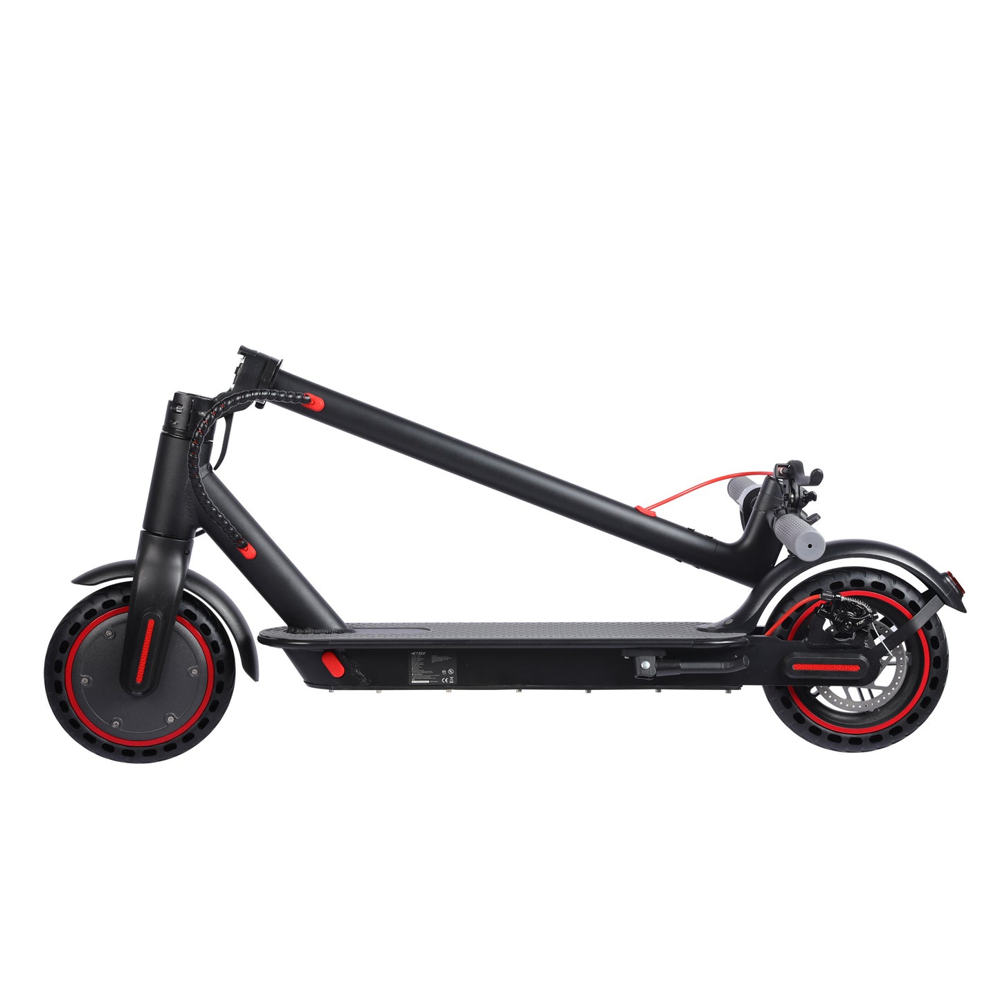 Scooter électrique Puissance du moteur 350 W Capacité de la batterie 36 V 10,4 Ah Taille des pneus 8'5 pouces Vitesse maximale 25-30 km Transport routier 30-35 km