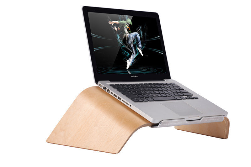 Wooden Laptop Tilt Macbook Stand Laptop Stand