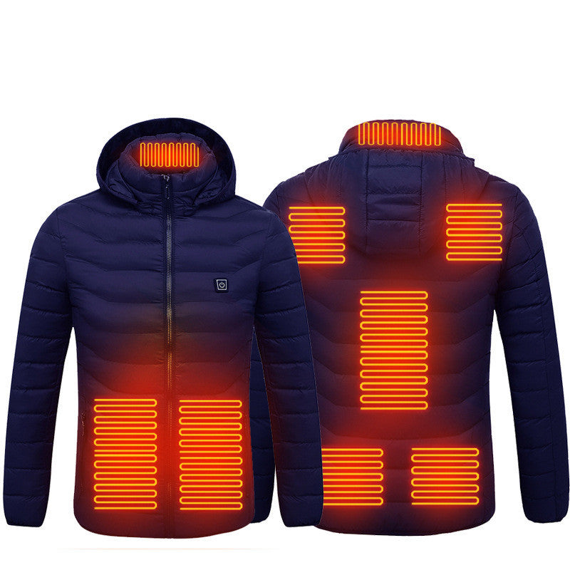 Heated Jacket Coat USB Electric Jacket Cotton Heater Thermal Clothing Heating Vest