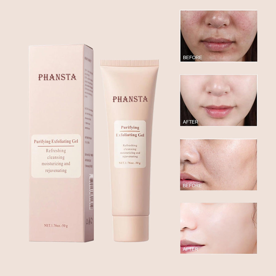 Exfoliating Exfoliating Exfoliating Facial Cleansing Pore Gel