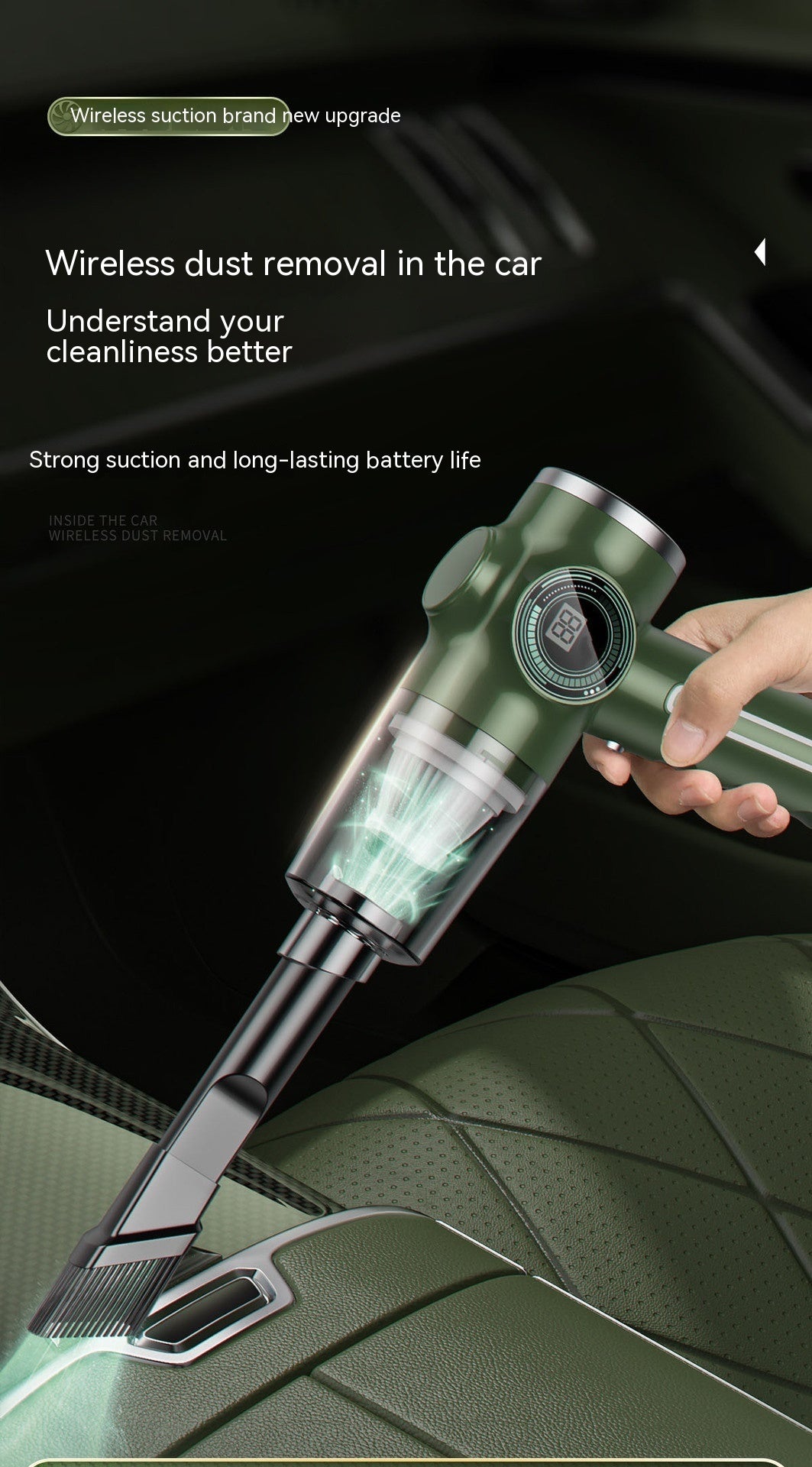 Home Car Wireless Handheld Vacuum Cleaner