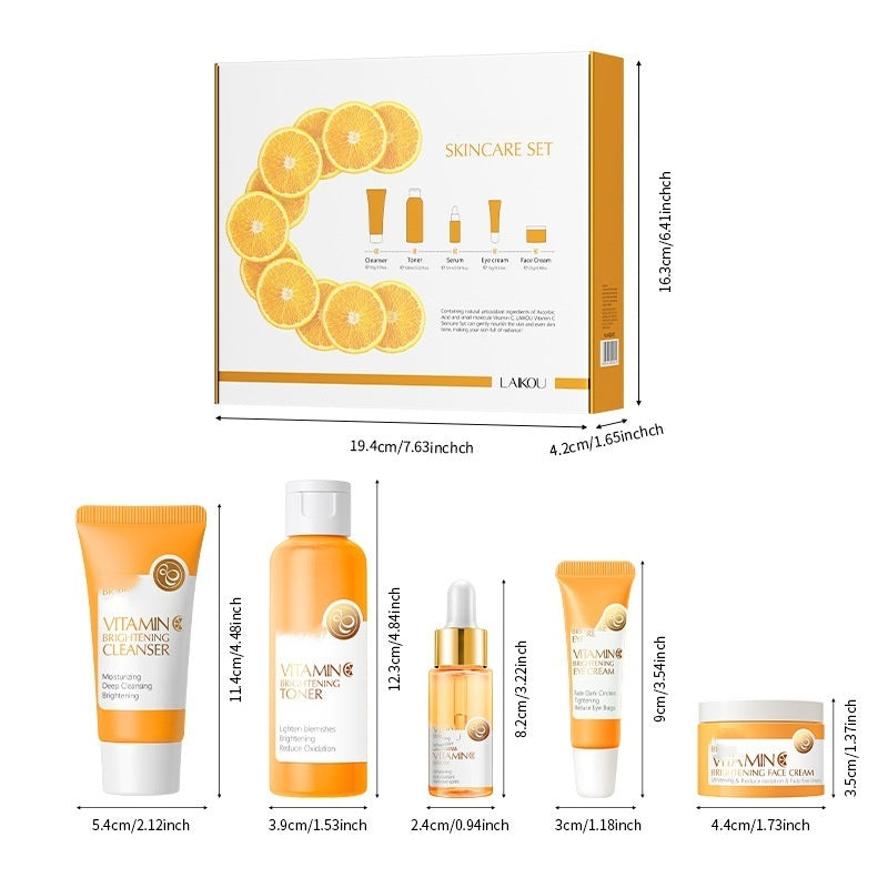 Vitamin C Suit 5-piece Cleansing White Revitalizing Toner