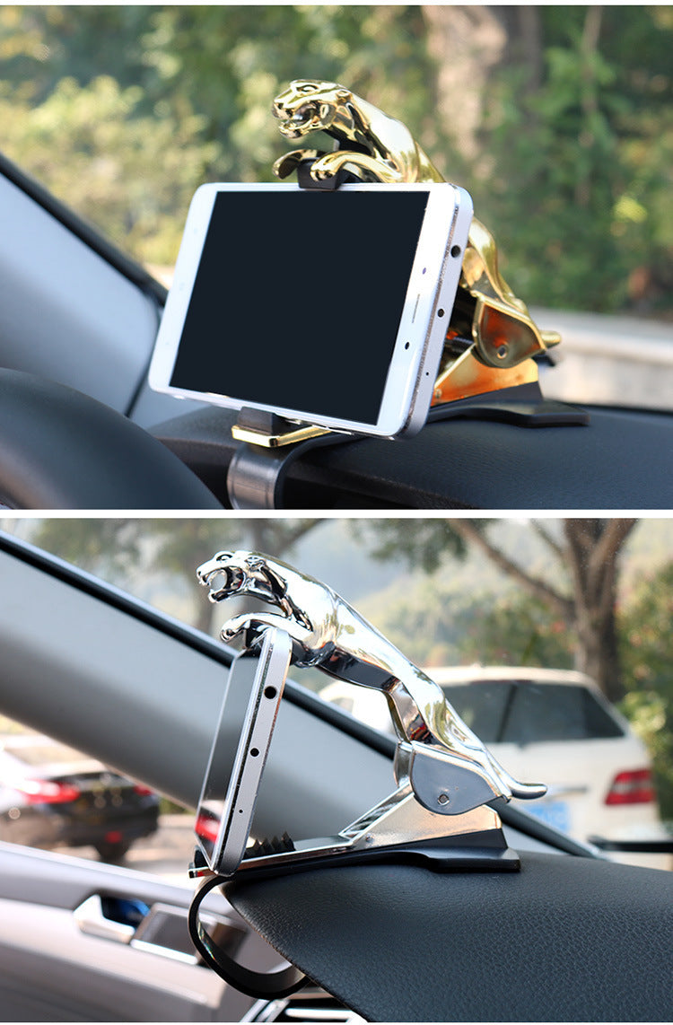 Phone Holder, GPS Stand Cellphone Adjustable Jaguar - Design 360-Degree