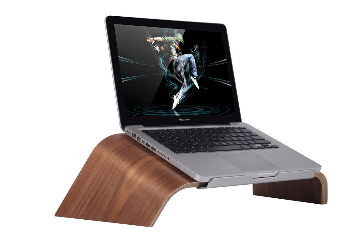 Wooden Laptop Tilt Macbook Stand Laptop Stand