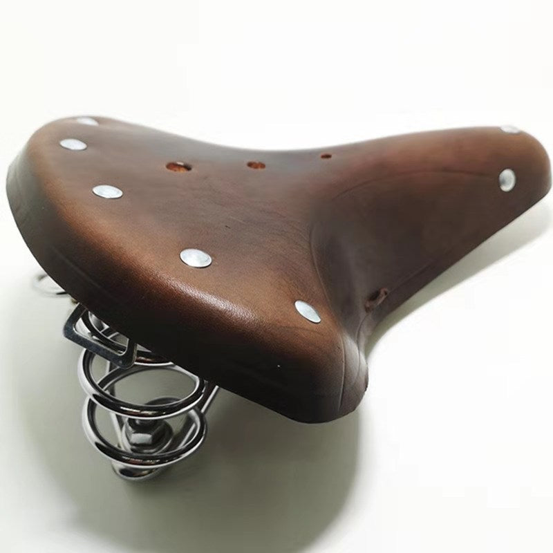 Bicycle Cowhide Mountain Bike Cowhide Seat