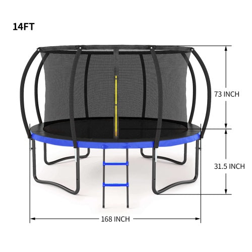 14 Foot Outdoor Large Trampoline