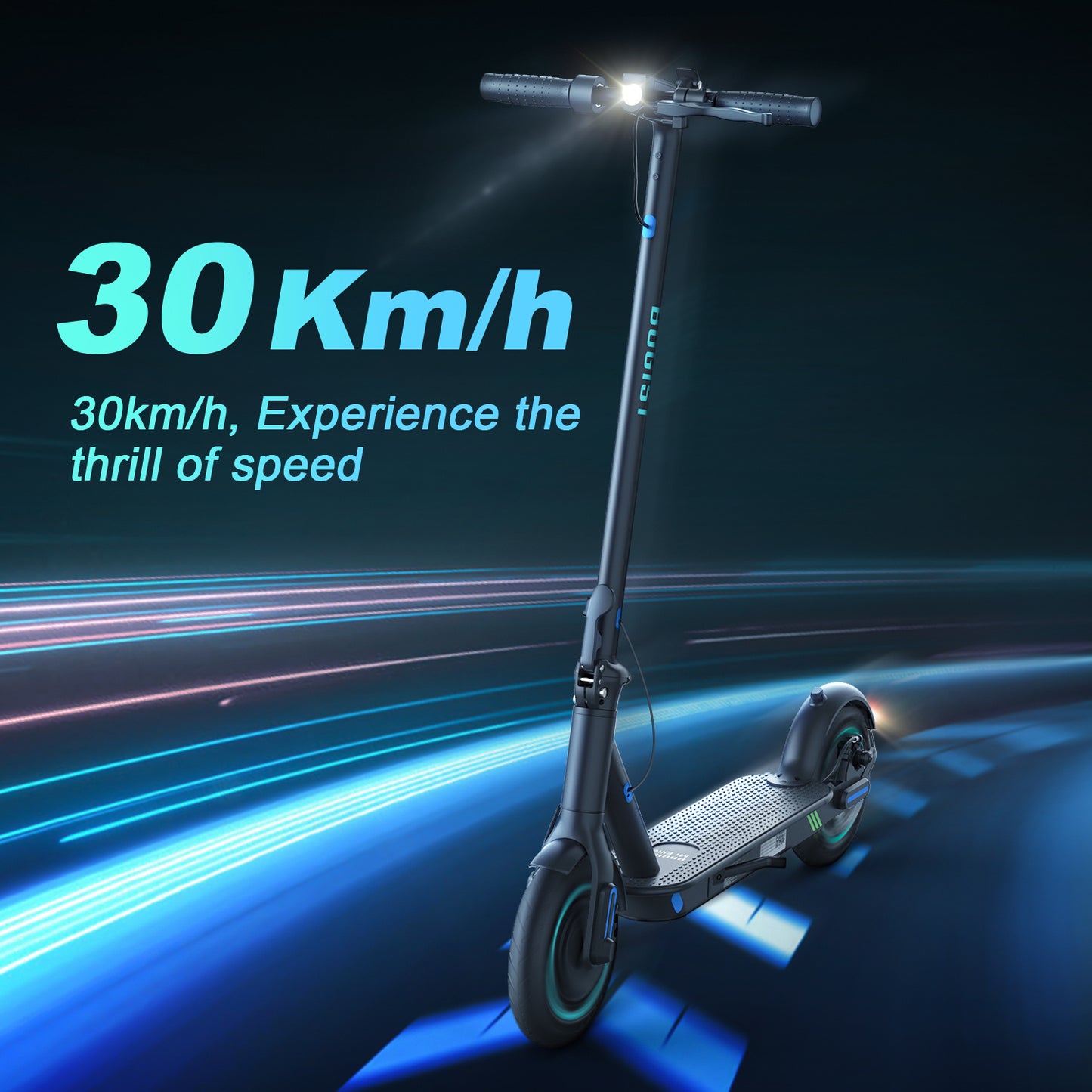 BOGIST Electric Scooter, 8.5 Inches, Power 250W Battery Capacity 36V 7.8Ah, Max Speed 10-30KM