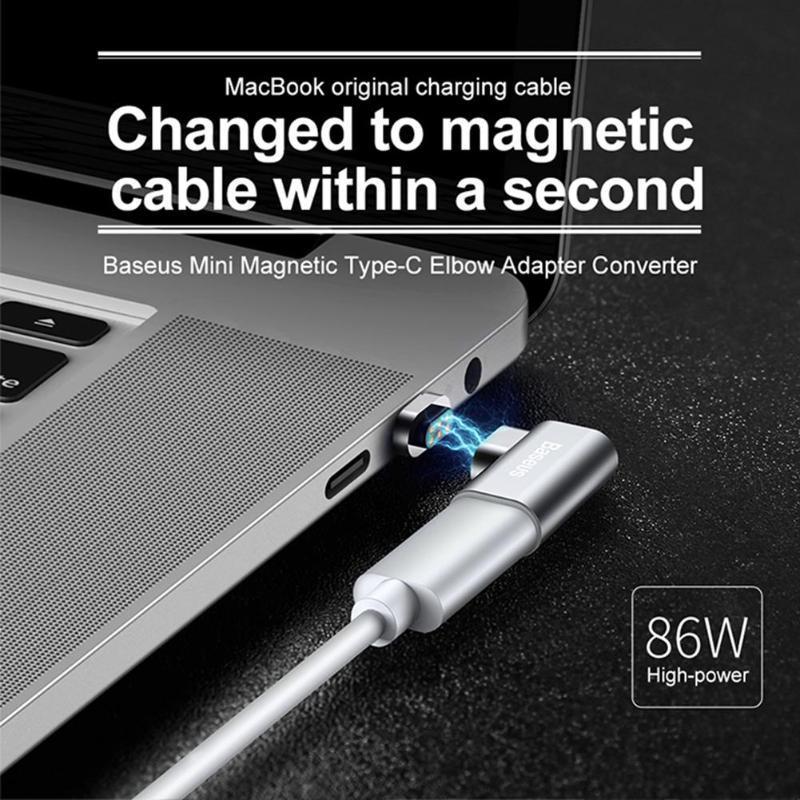 USB Type C Cable To  Magnetic Adapter For Macbook