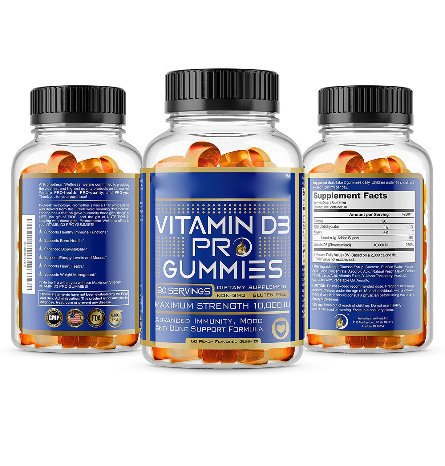 Vitamin D3-Fruchtgummis