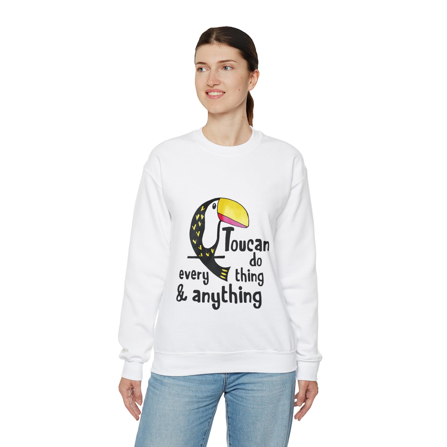 Unisex-Sweatshirt mit Rundhalsausschnitt 