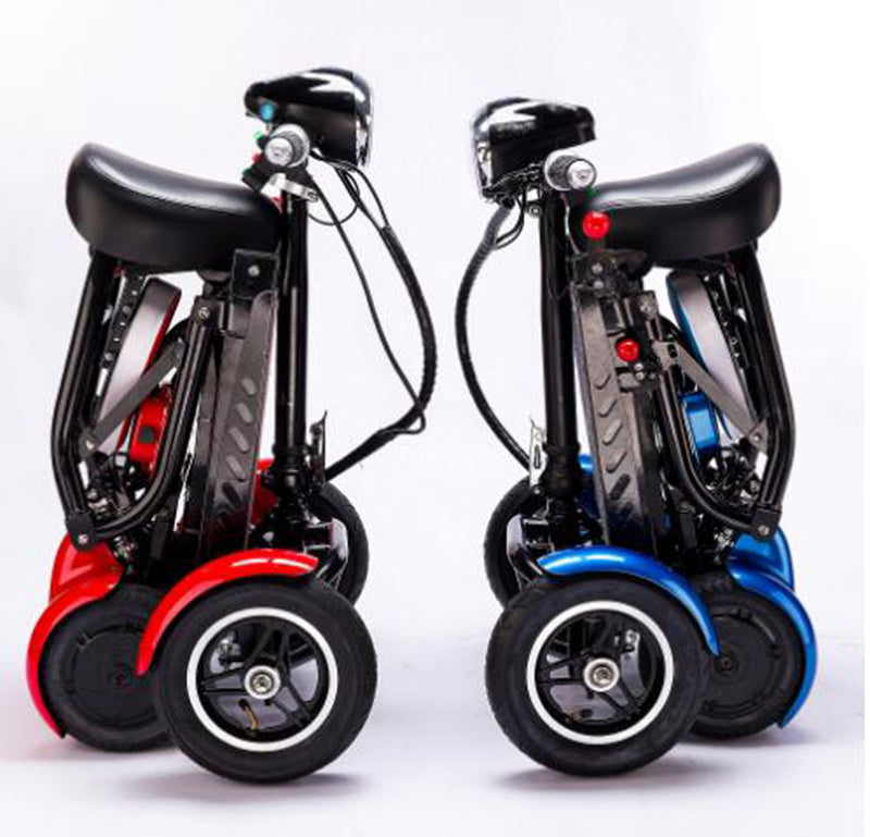 Cyungbok Mini vélo électrique pliable à quatre roues pour adulte, scooter de transport pour personnes âgées