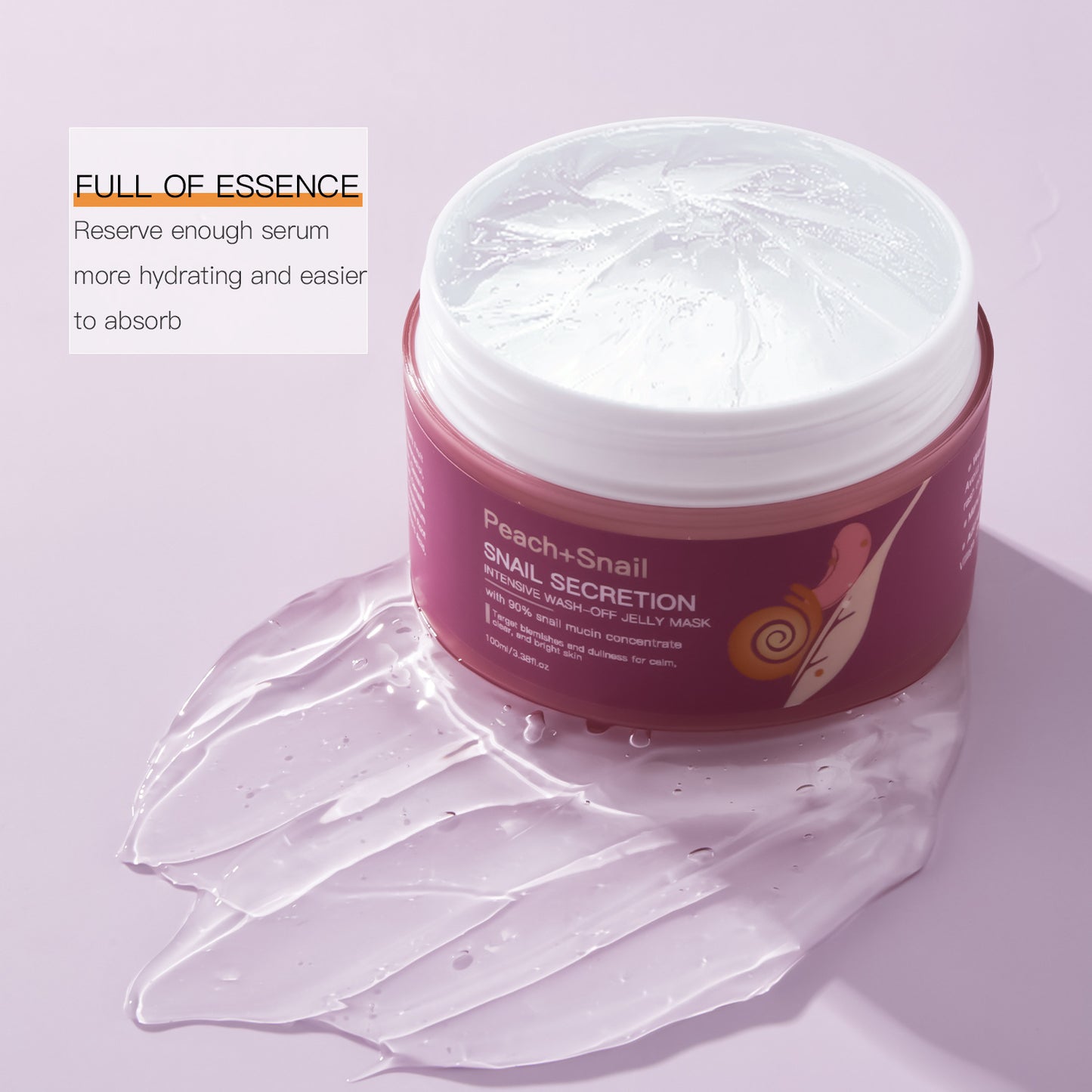 Snail Jelly Moisturizing Cleansing Mask