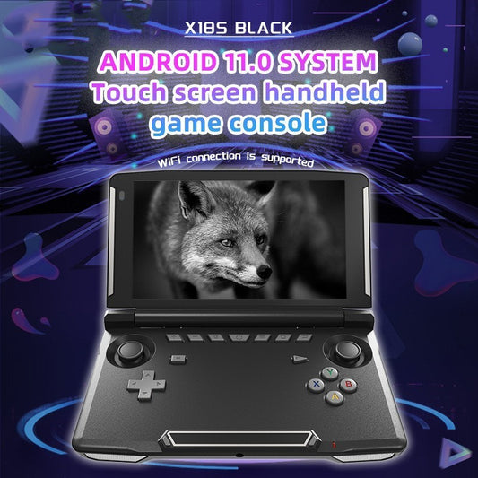 X18s Black Android Flip Handheld Arcgade Machine