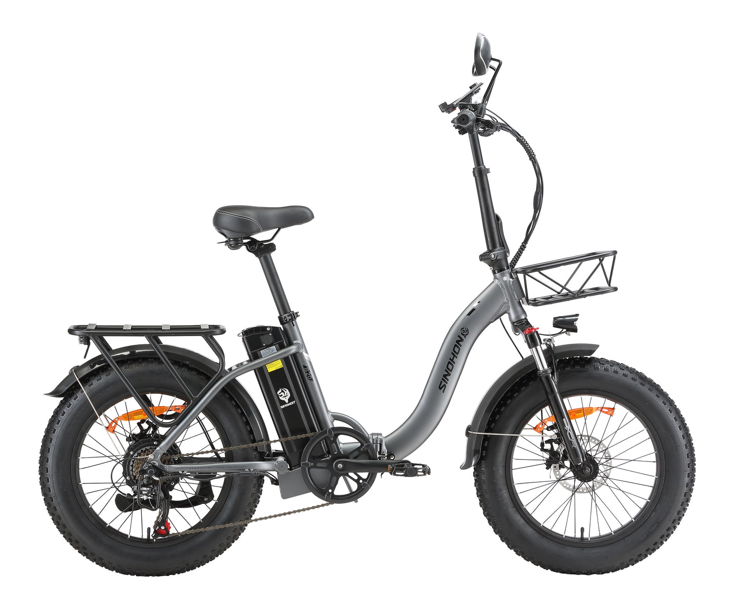 Ebike, 750W Motor, 48V15Ah Battery, 20 Inches, Maximum Speed 45KM