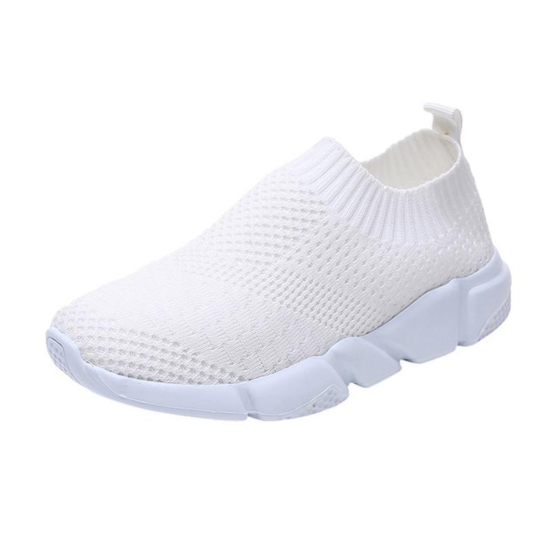 Outdoors Adults Trainers Running Shoes Woman Sock Footwear Sport Athletic Unisex Breathable Mesh Female Sneakers