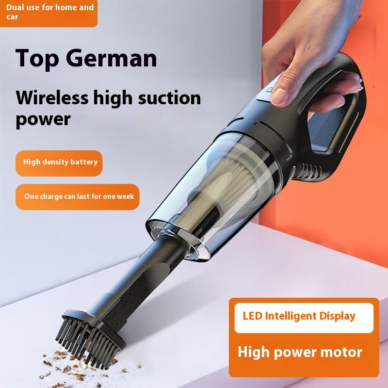 Car Cleaner Dual Use In Car And Home Small Rechargeable Handheld Powerful Sofa Vacuum Cleaner