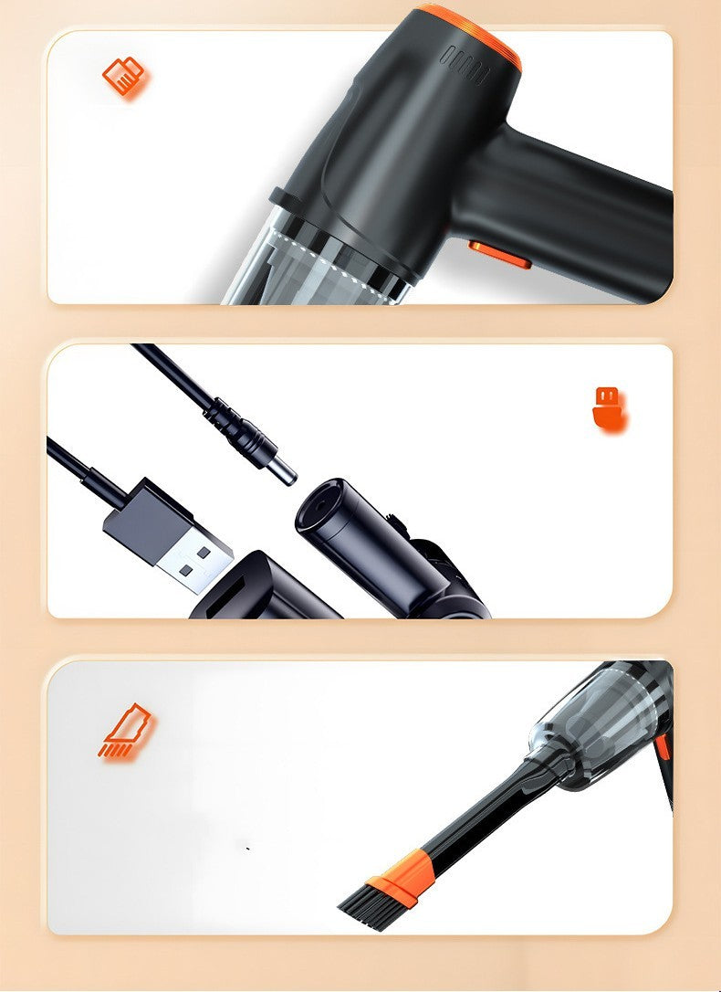 Wireless Mini Car Small Household Vacuum Cleaner