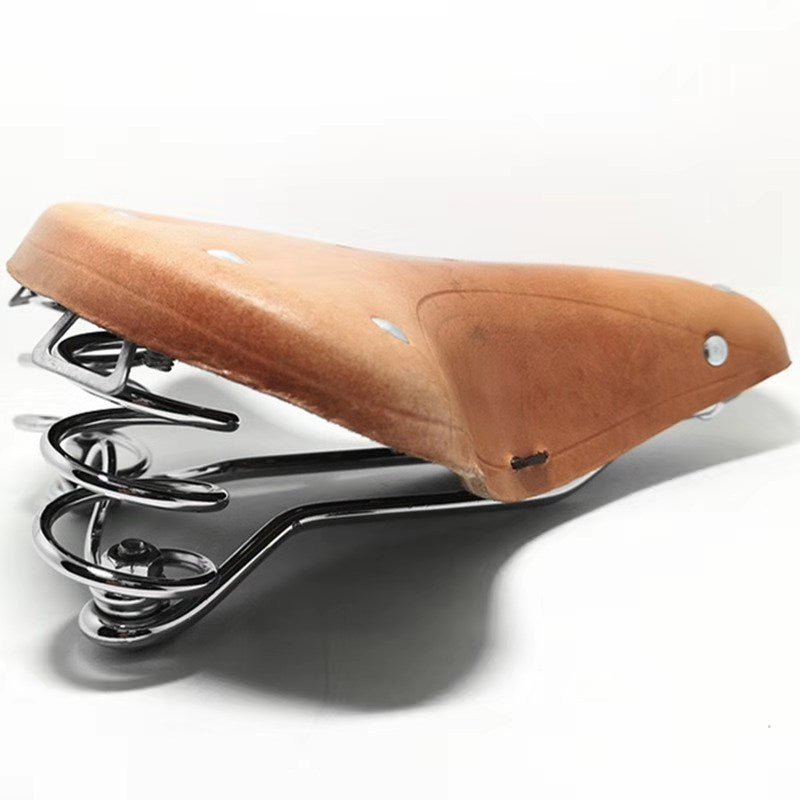 Bicycle Cowhide Mountain Bike Cowhide Seat