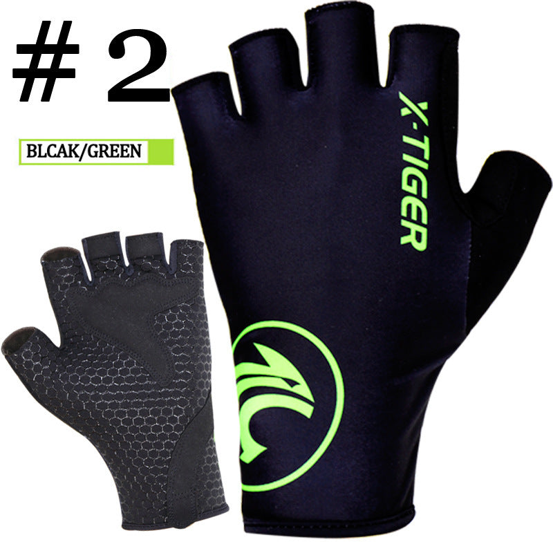 Bicycles For Men And Women Cycling Silicone Gloves Bicycle Equipment