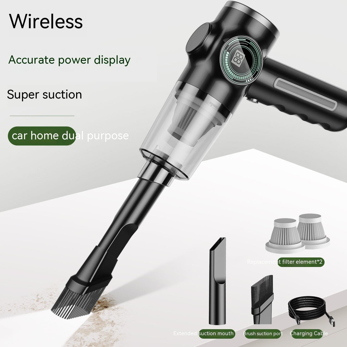 Home Car Wireless Handheld Vacuum Cleaner